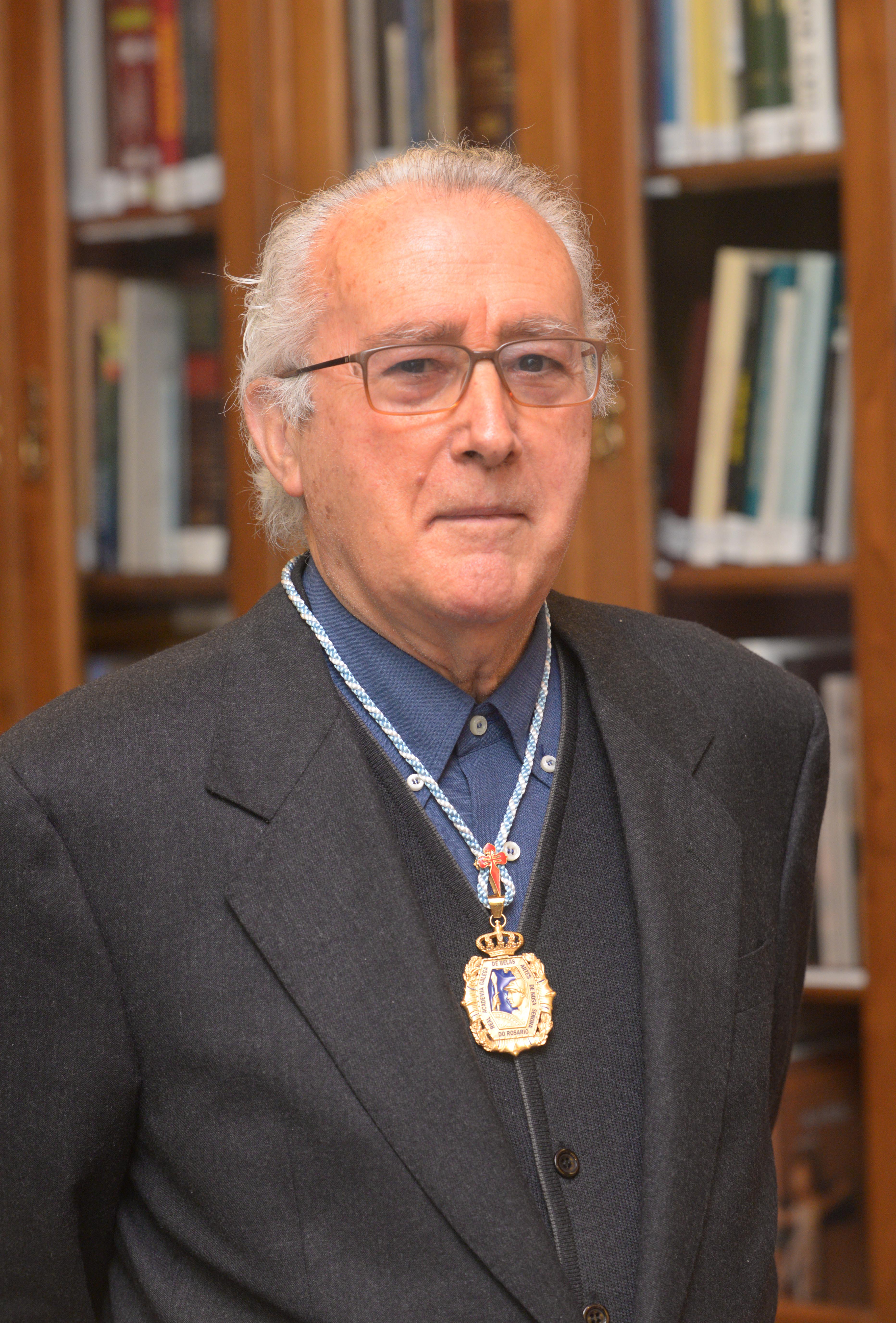 Ampliar: Manuel Gallego Jorreto, académico. Foto Xurxo Lobato.